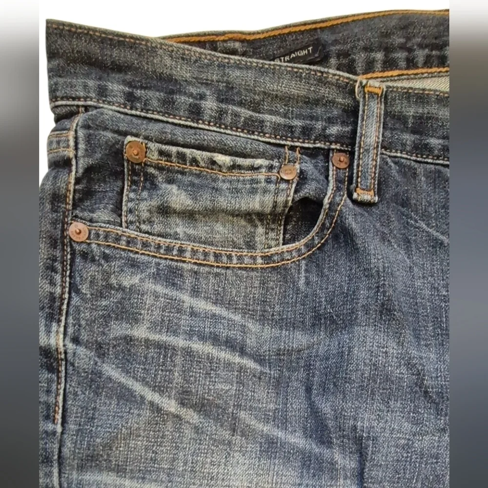 Men's Cotton Lucky Brand 221 Original Straight denim jeans